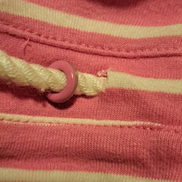 Lilly Pulitzer girls dress size 12 pink & white stripes - Picture 4 of 6